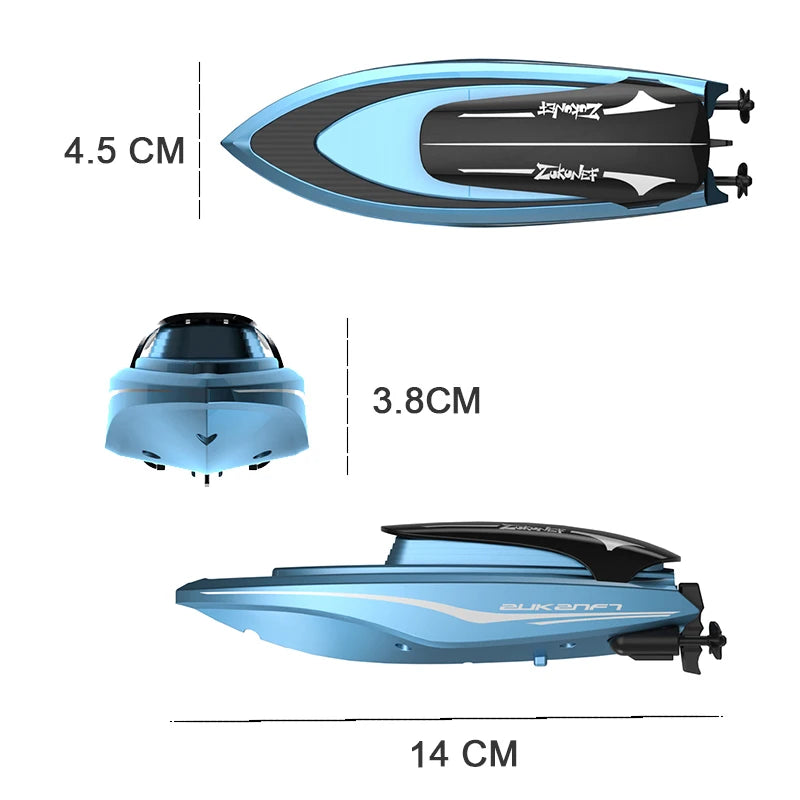 Mini High Speed Electronic Remote Control Racing Ship