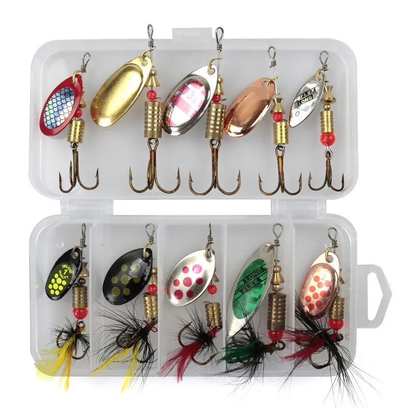 Metal Spoon Spinner Fishing Lure