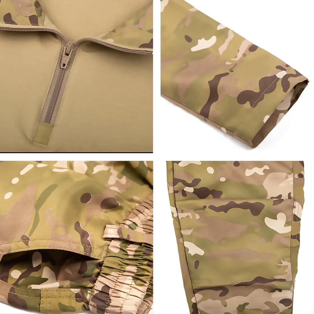 Boys Military Tactical Army Uniform Hunting Clothing Sets