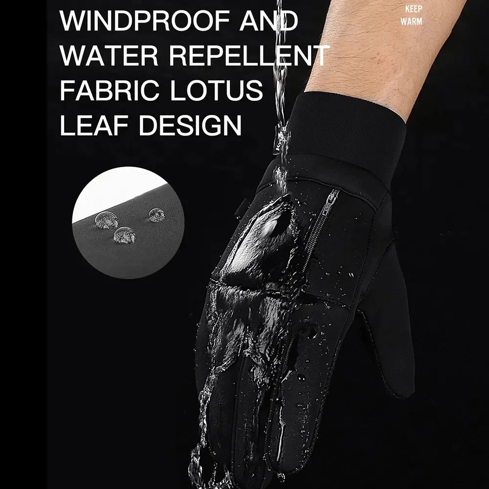 Outdoor Touch Screen Fleece Gloves