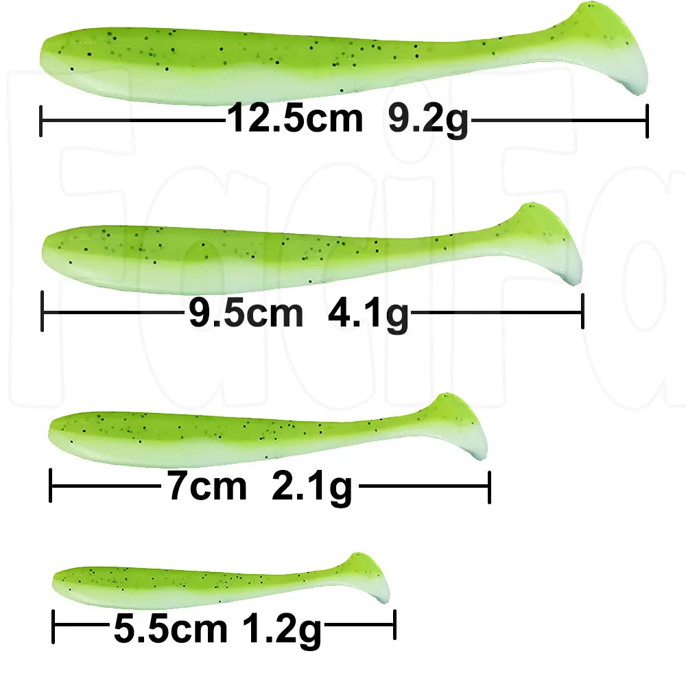 Soft Lure Silicone Bait Set