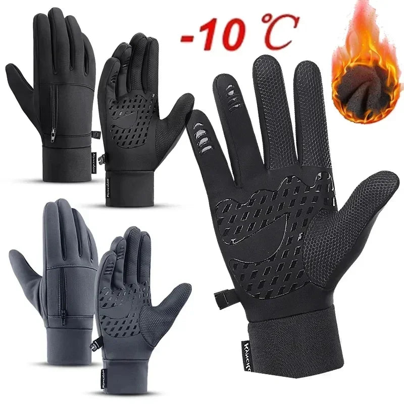 Outdoor Touch Screen Fleece Gloves