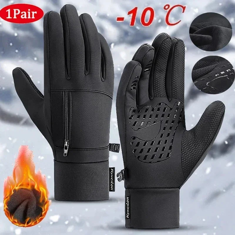 Outdoor Touch Screen Fleece Gloves