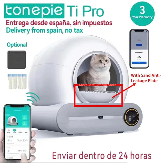 Tonepie 65L Automatic Smart Cat Litter Box