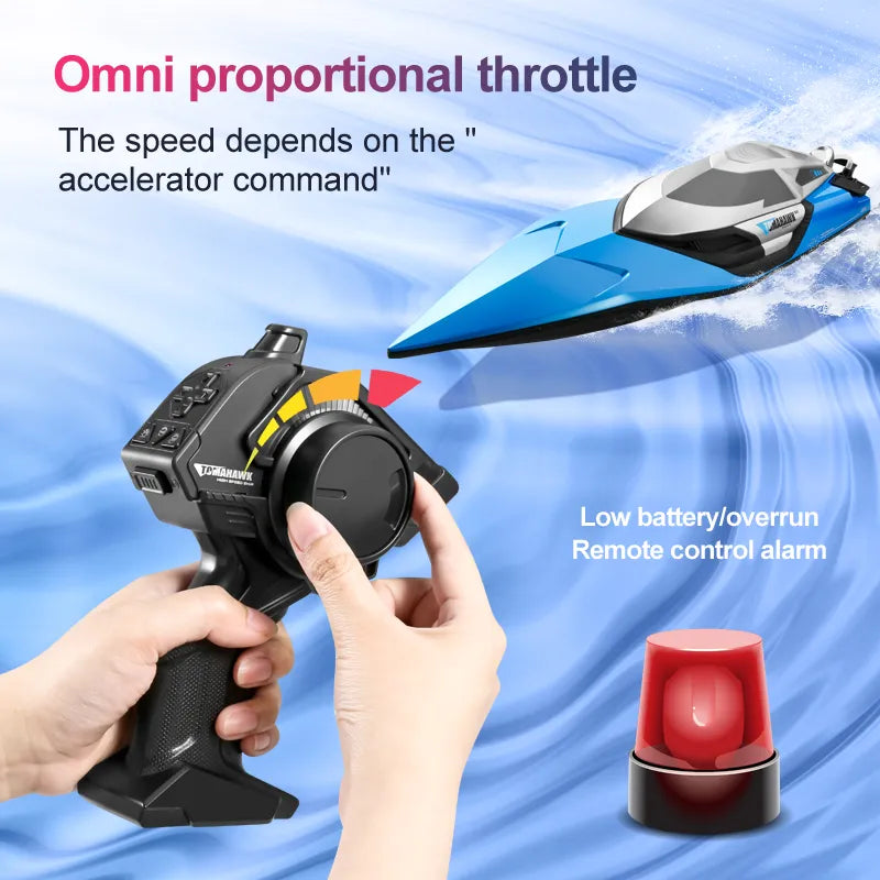 Remote Control High Speed Racing Speedboat