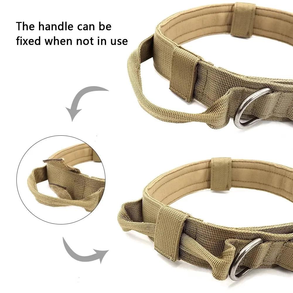 Tactical Police Dog Adjustable Collar