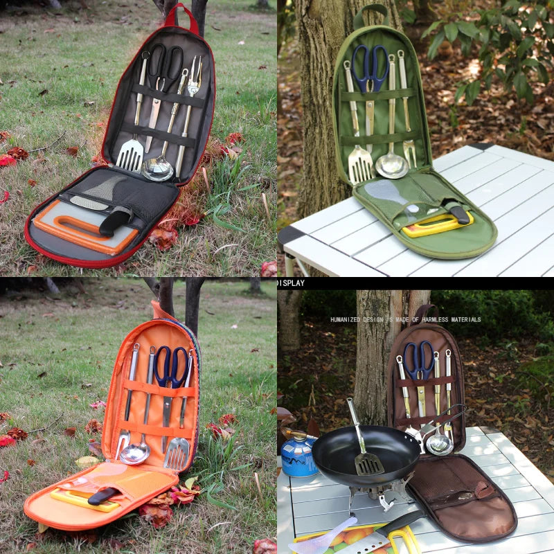 Camping Kitchen Utensil Set