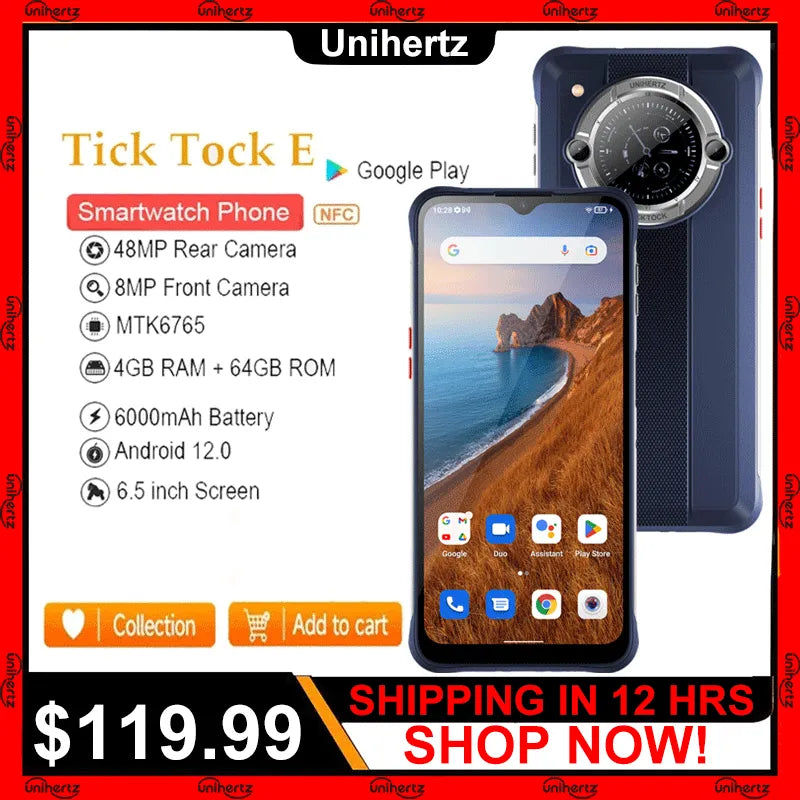 Unihertz Ticktock E 6000mAh Battery