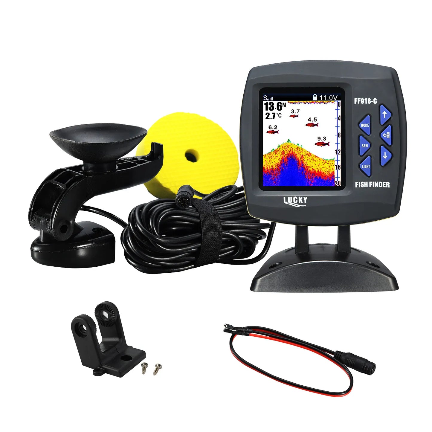 LUCKY FF918-C180S Wired Fishing finder