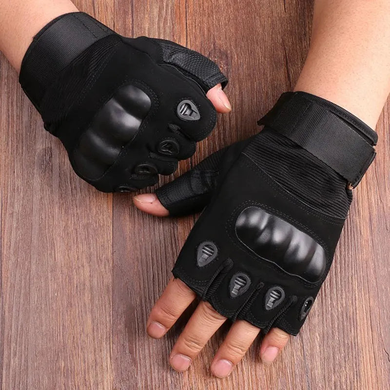 Half Finger Outdoor  Men's Gloves