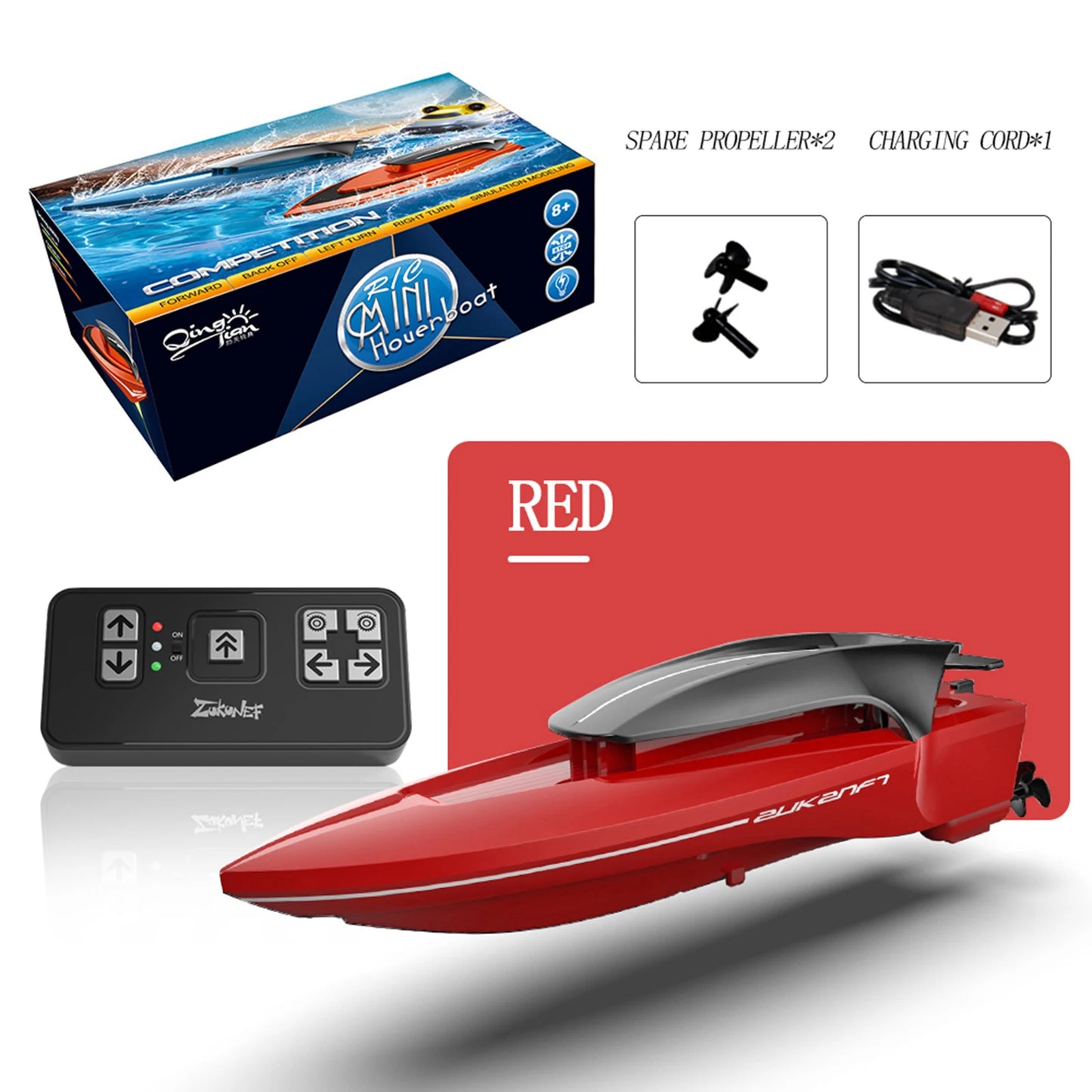 Mini Boat Induction Speedboat Remote Control