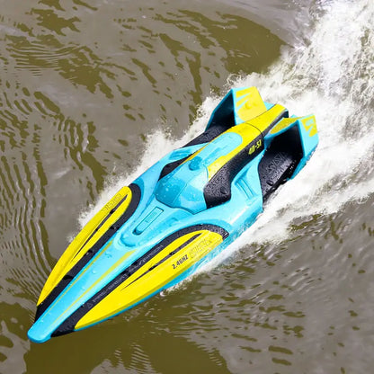 High Speed Racing Speedboat