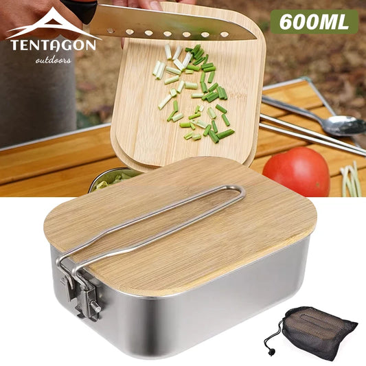 Stainless Steel Outdoor Cooking Lunch Box