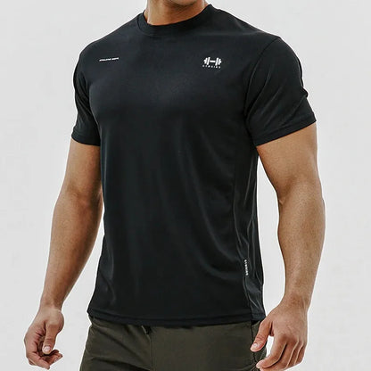 New Summer Gym Fitness Men Tshirts