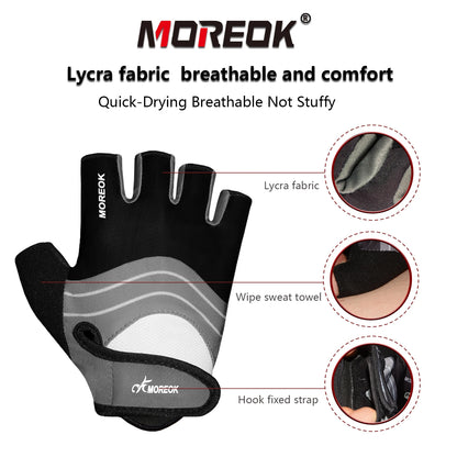 MOREOK Half Finger Cycling Gloves