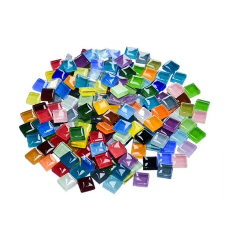 Square Glass Mosaic Tiles Art and Craft 10mm