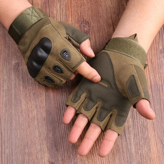 Half Finger Outdoor  Men's Gloves