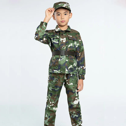 Boys Military Tactical Army Uniform Hunting Clothing Sets