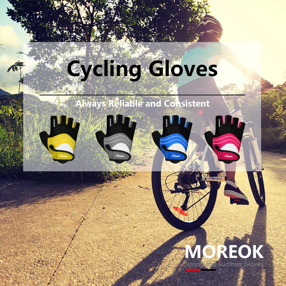 MOREOK Half Finger Cycling Gloves